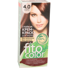 Крем-краска «Fito Color» 4.0 каштан, 115 мл