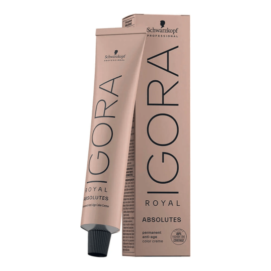 Крем-краска стойкая профессиональная для окрашивания волос Schwarzkopf Professional IGORA ROYAL ABSOLUTES 9.60 Блондин Шоколадный Натуральный 60 мл