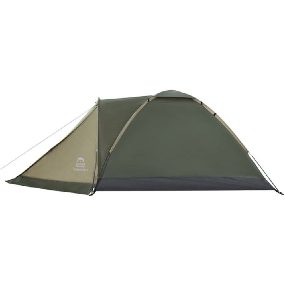 Туристическая палатка «Jungle Camp» Toronto 3, 70815, темно-зеленый/оливковый