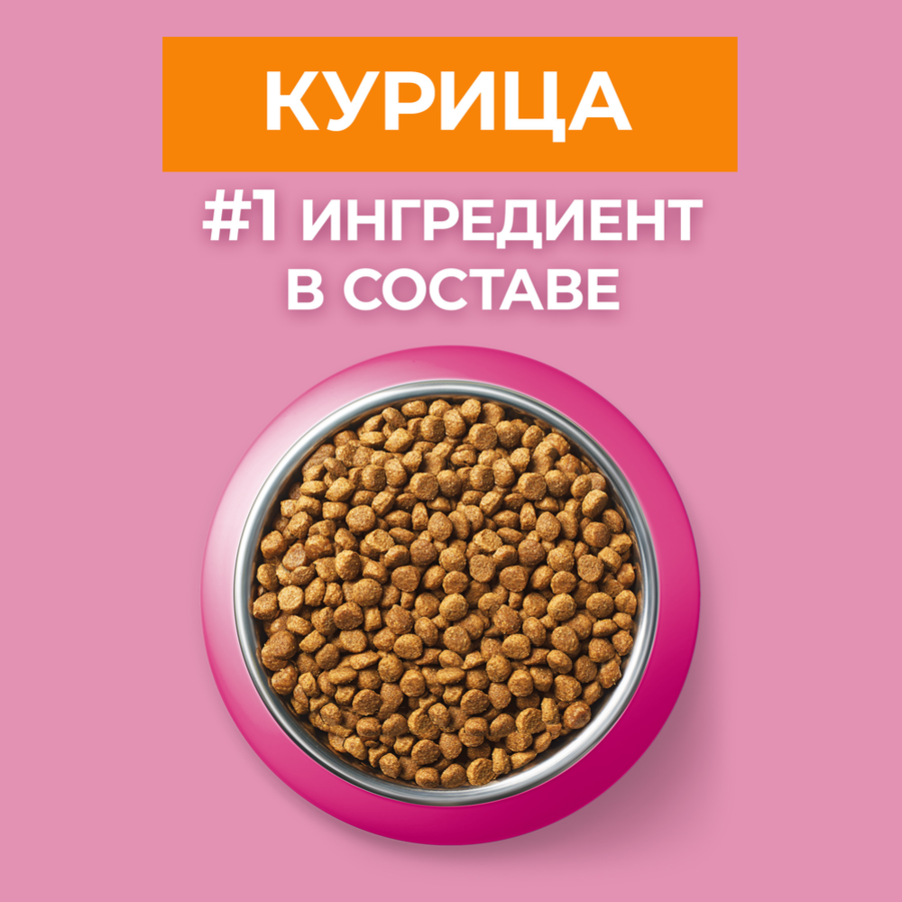 Корм для котят «Purina One» курица, 750 г #3