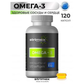 Omega-3 from Strimex, 1000 mg  120 капсул (Германия)