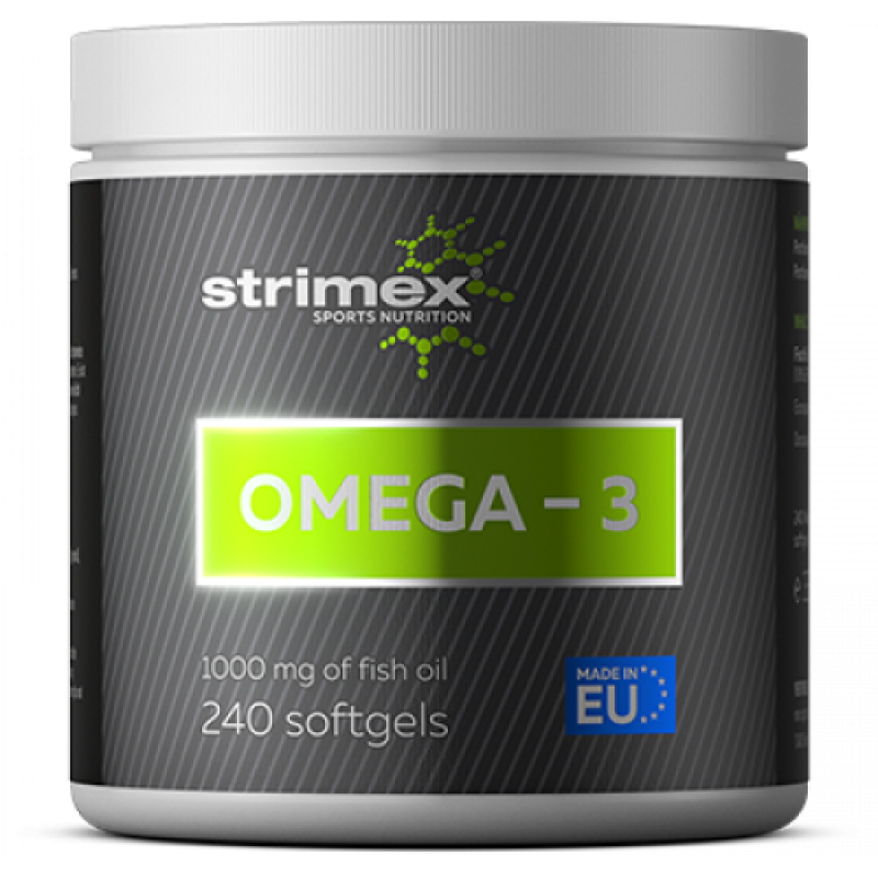 Omega-3 from Strimex, 1000 mg  240 капсул (Германия)