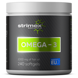 Omega-3 from Strimex, 1000 mg  240 капсул (Германия)