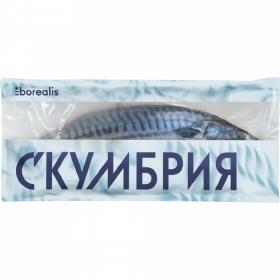 Скум­брия ат­лан­ти­че­ская «Borealis» нераз­де­лан­ная мо­ро­же­ная, 1 кг