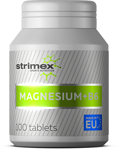 Витамины Магнезиум + Б6 Strimex Magnesium+B6 100 таблеток