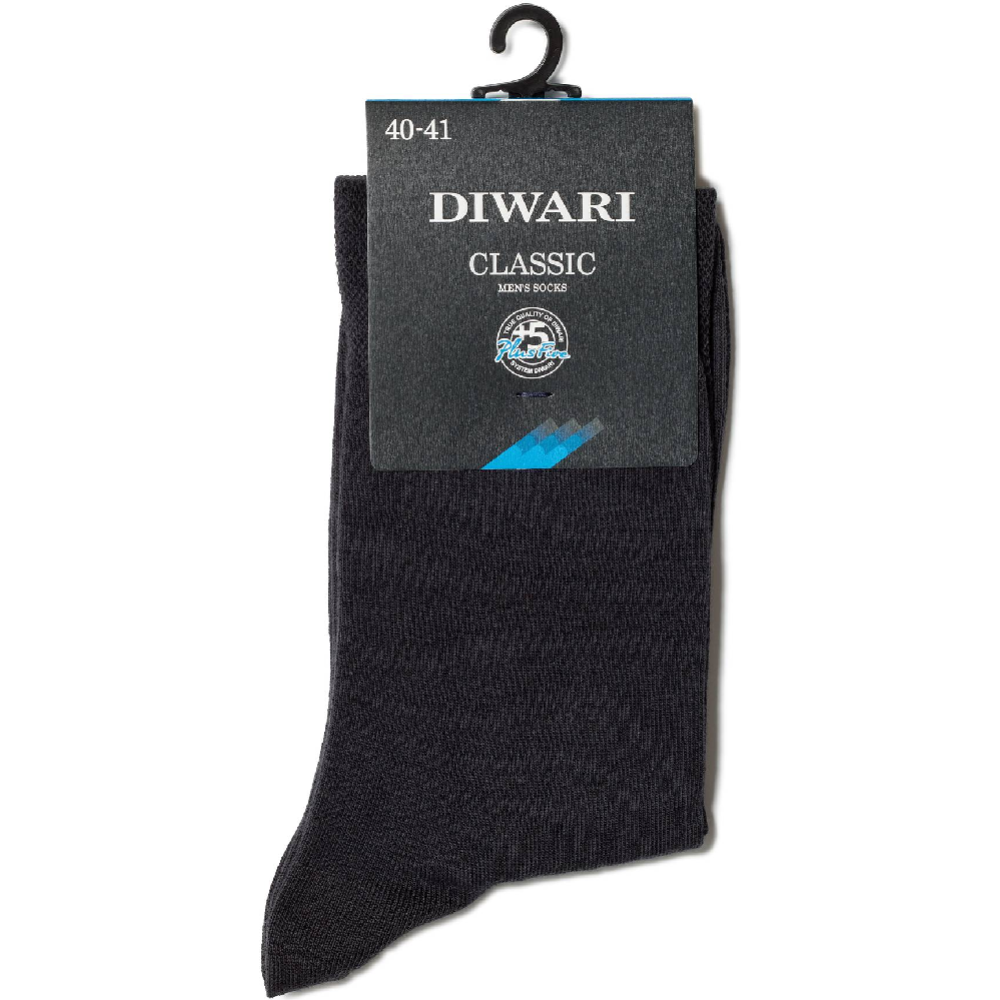Носки мужские «DiWaRi» Classic, 5С-08СП, темно-серый, размер 29 #0