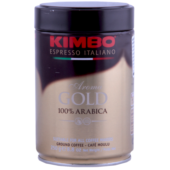 Кофе молотый «Kimbo» Espresso Italiano, Aroma Gold, 250 г