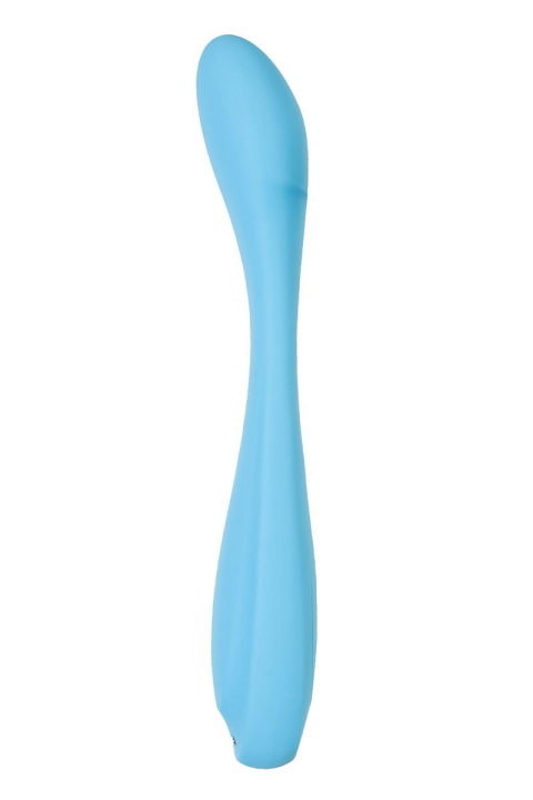 Стимулятор точки G с фиксацией формы Satisfyer G-Spot Flex 4+ Connect App, голубой, 19,5 см