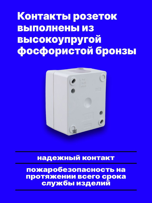 Розетка 2П+З (2шт) открытой установки IP54 16А "Вуокса" TDM SQ1803-0007(2)