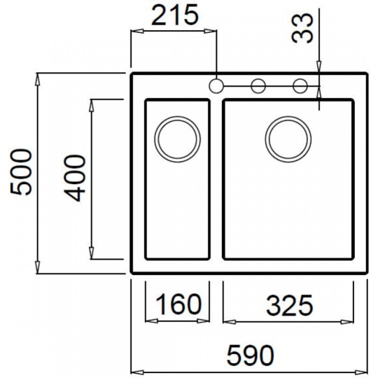 Мойка кухонная «Elleci» Quadra 150 M78, LMQ15078, espresso