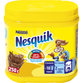 Какао-напиток «Nesquik» быстрорастворимый, 250 г