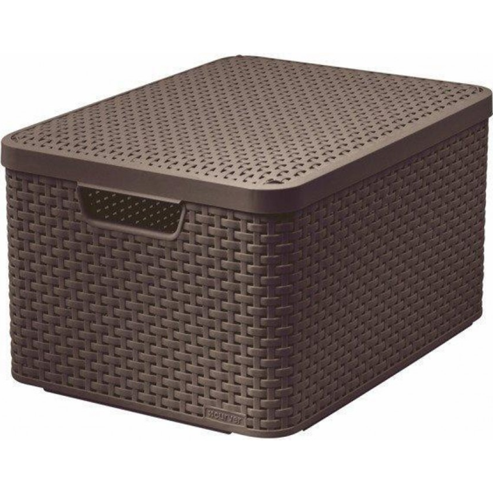 Картинка товара Корзина «Curver» style box l v2 lid, 205861, 445x330x248 мм