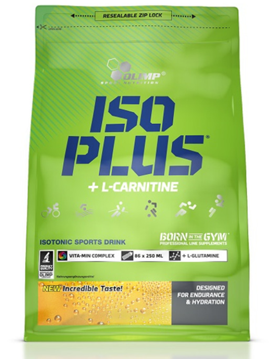 Изотоник Olimp Iso Plus Powder (1505 гр) - Апельсин