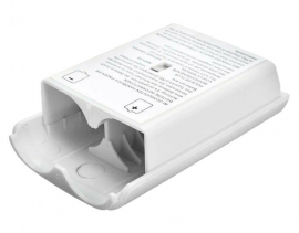 Корпус для аккумуляторов AA геймпада XBOX 360, белый SiPL