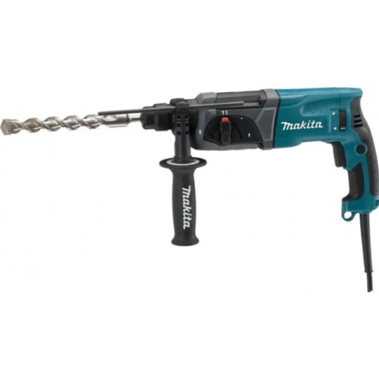 Перфоратор «Makita» HR2470X20, набор буров D-20703