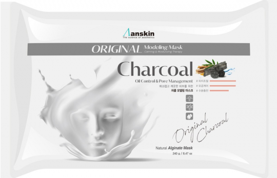 АН Original Альгинатная маска Charcoal Modeling Mask / Refill 240г