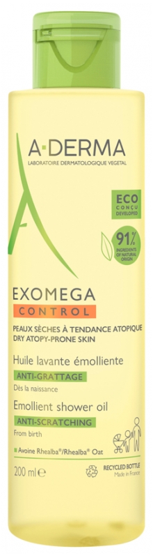 A-DERMA EXOMEGA CONTROL Смягчающее масло для душа 100 мл