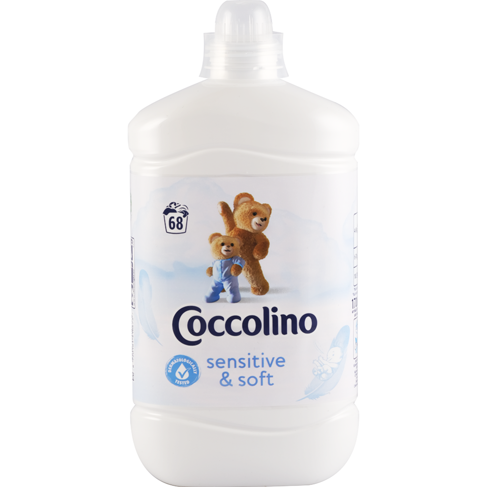 Кондиционер для белья «Coccolino» Sensitive & Soft, 1.7 л