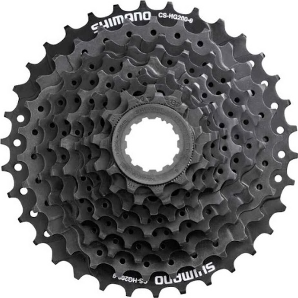 Кассета для велосипеда «Shimano» 11-34Т, CS-HG200-9,ACSHG2009134T