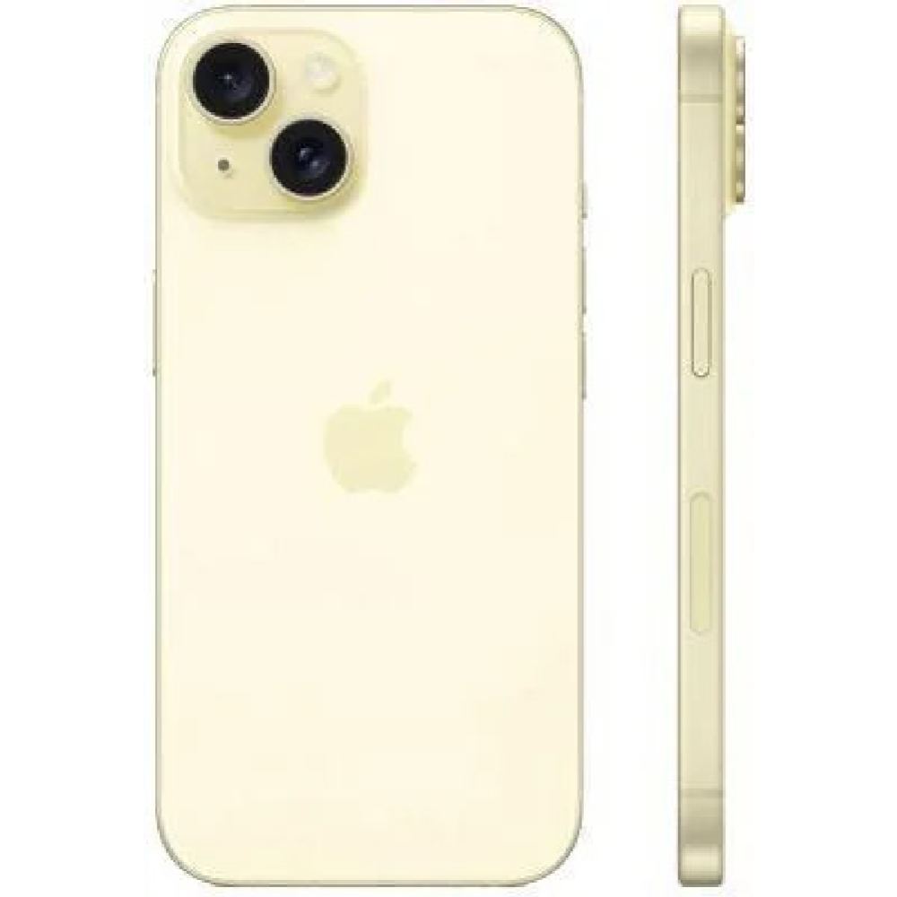 Смартфон «Apple» iPhone 15, 128GB, A3092, MV9L3CH/A, yellow