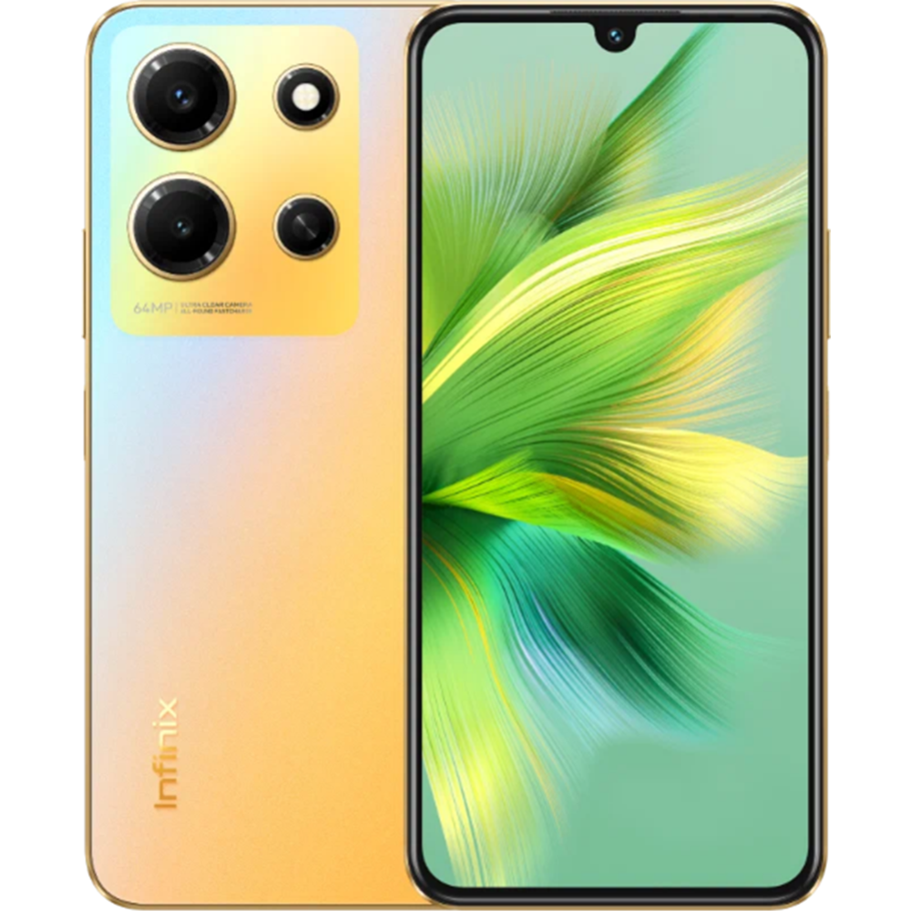 Картинка товара Смартфон «Infinix» Note 30i 8GB/128GB, X6716, золотой хамелеон