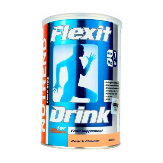 Комплекс для суставов и связок ФЛЕКСИТ ДРИНК FLEXIT DRINK ОТ NUTREND ПЕРСИК ( 400 Г)