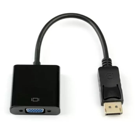 Переходник-адаптер видео ATcom AT6851 VGA(f) - DisplayPort(m) черный