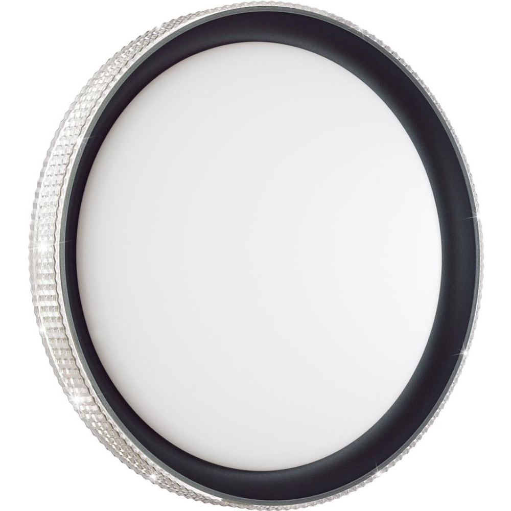 Точечный светильник «Sonex» Shiny, Pale SN 035, 3049/EL, белый/черный