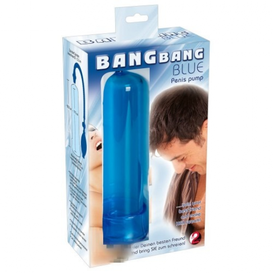 Помпа для пениса Bang Bang Blue