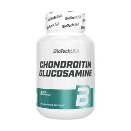 ХОНДРОИТИН ГЛЮКОЗАМИН CHONDROITIN GLUCOSAMINE, 60 капсул, BIOTECH USA