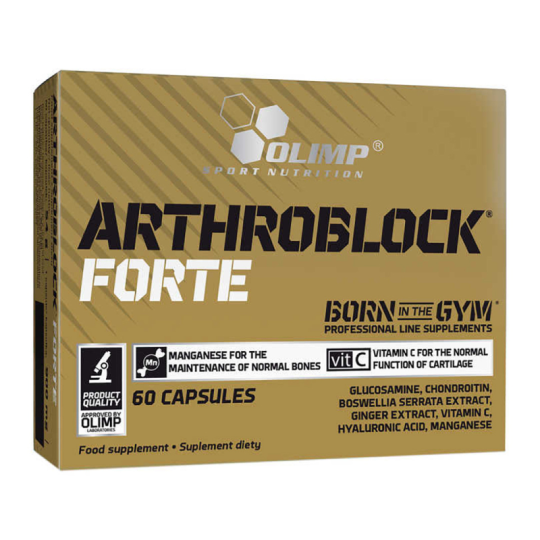 Комплекс для суставов и связок Arthroblock forte 60 кап Olimp Nutrition, Польша