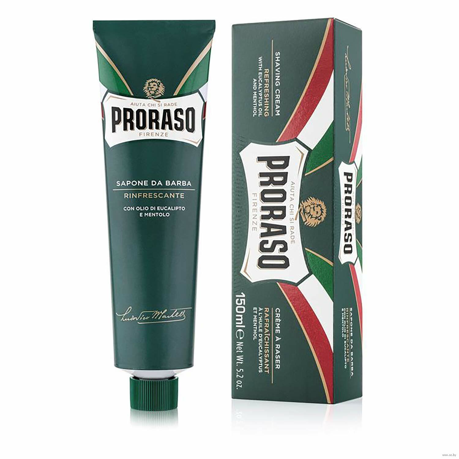 Крем для бритья Proraso освежающий 150 мл