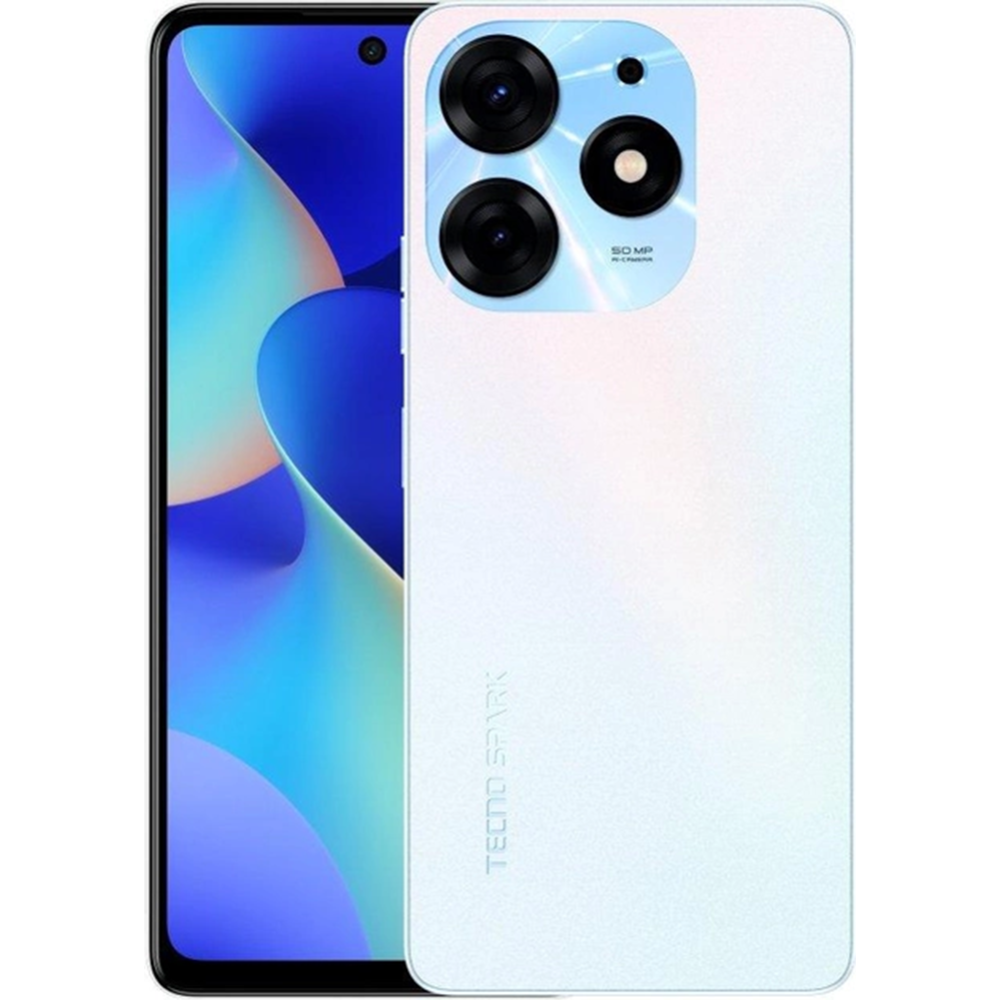 Картинка товара Смартфон «Tecno» Spark 10 Pro 8GB/256GB, KI7, Pearl White