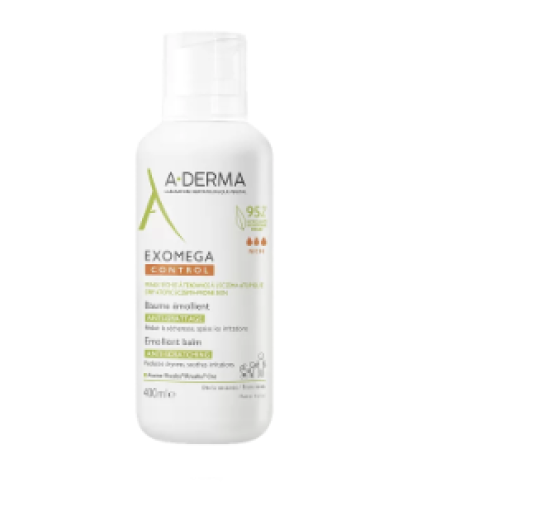 A-DERMA EXOMEGA CONTROL Смягчающий бальзам для лица и тела 400 мл