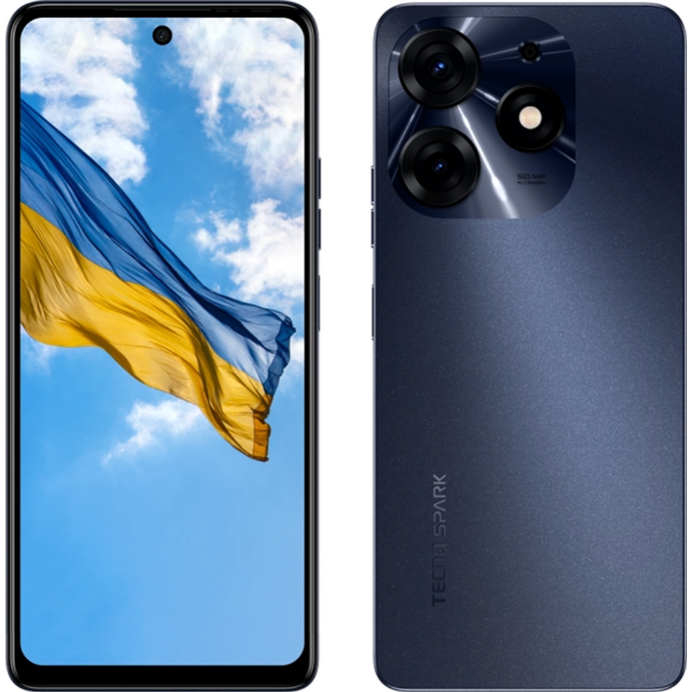 Картинка товара Смартфон «Tecno» Spark 10 Pro 8GB/256GB, KI7, Starry Black