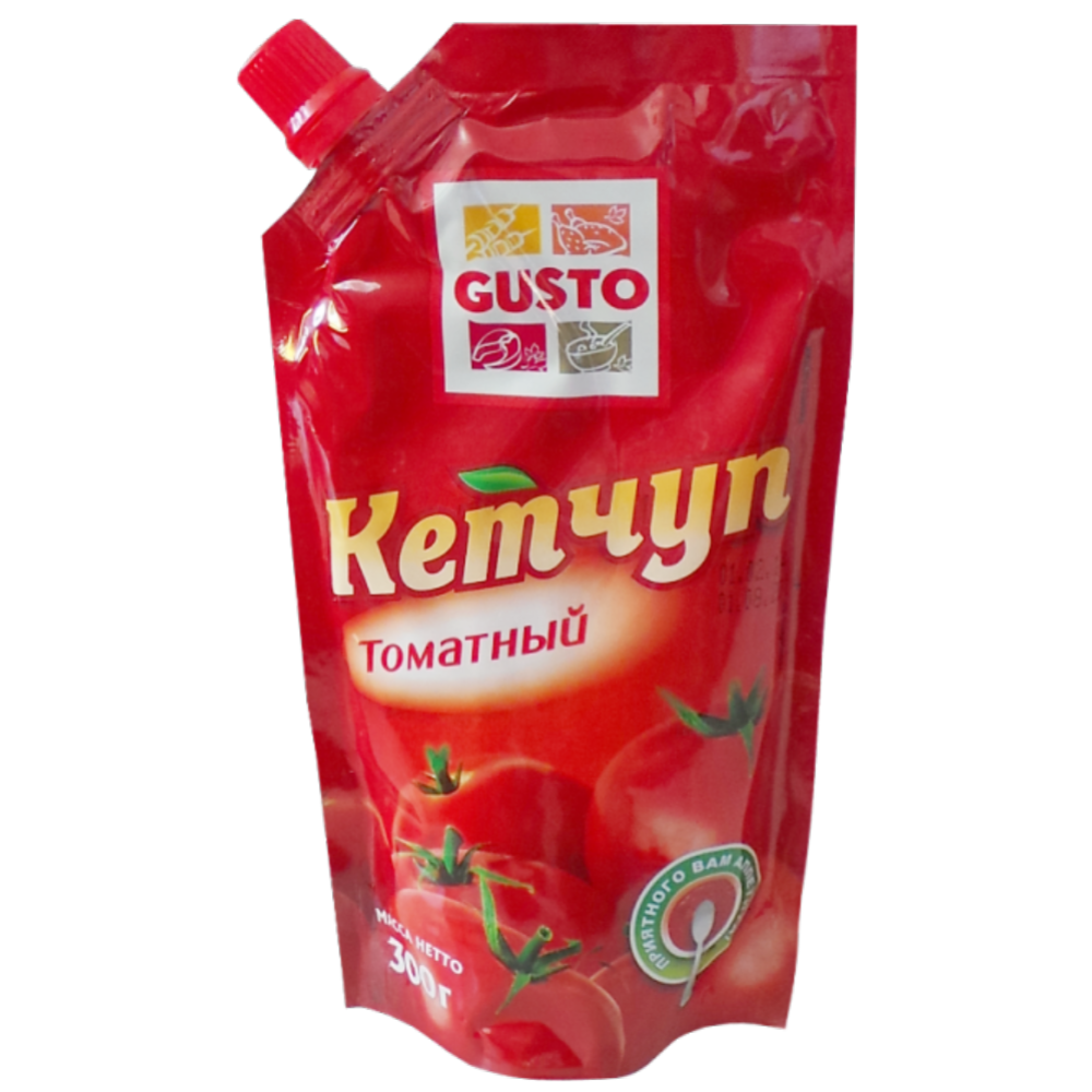 Кетчуп «Gusto» томатный, 300 г