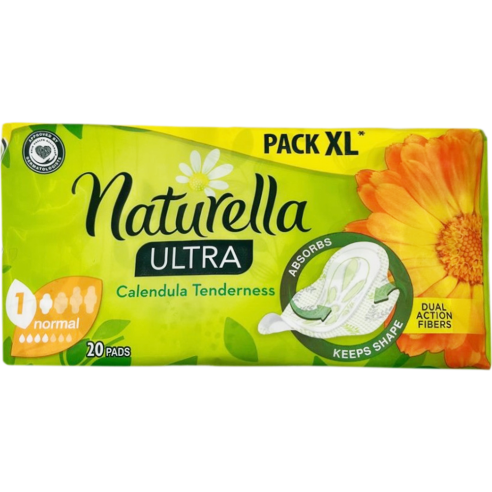 Гигиенические прокладки «Naturella» мягкость календулы, Ultra Normal, 20 шт