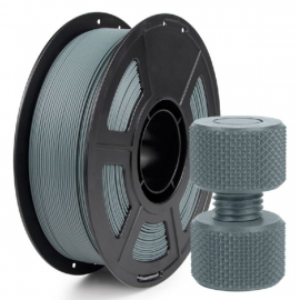 Пластик для 3D принтера (TOYAR) PLA Carbon Fiber 1.75мм/1кг Сине-серый