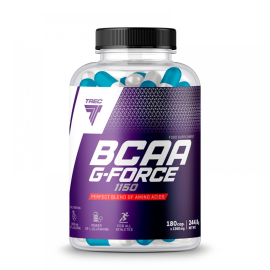 Ами­но­кис­ло­ты БЦАА с глю­та­ми­ном Trec Nutrition BCAA G-Force 1150 180 капсул