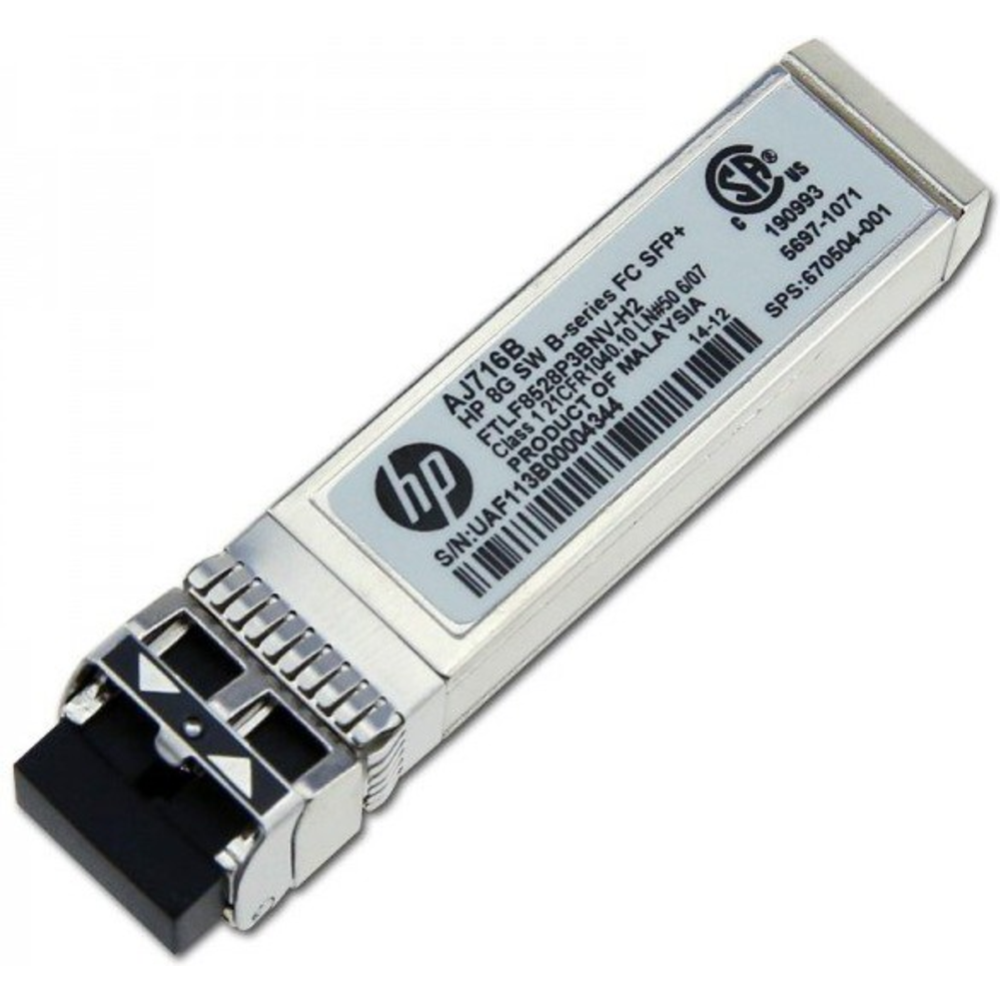 Трансивер «HP» B-Series SFP+ 1 Pack, AJ716B