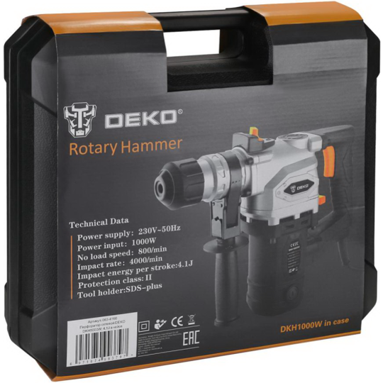 Перфоратор «Deko» DKH1000W, 063-4160