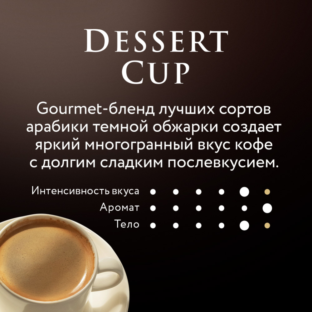 Кофе молотый «Jardin» dessert cup, 250 г #4