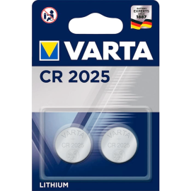 Батарейка «Varta» Lithium, CR2025 3V, 06025101402, 2 шт