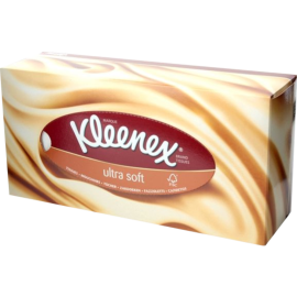 Салфетки «Kleenex Ultra Soft» бумажные, 56 шт