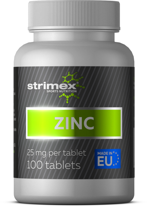 Витамины Цинк Strimex Zinc 25 mg 100 таблеток