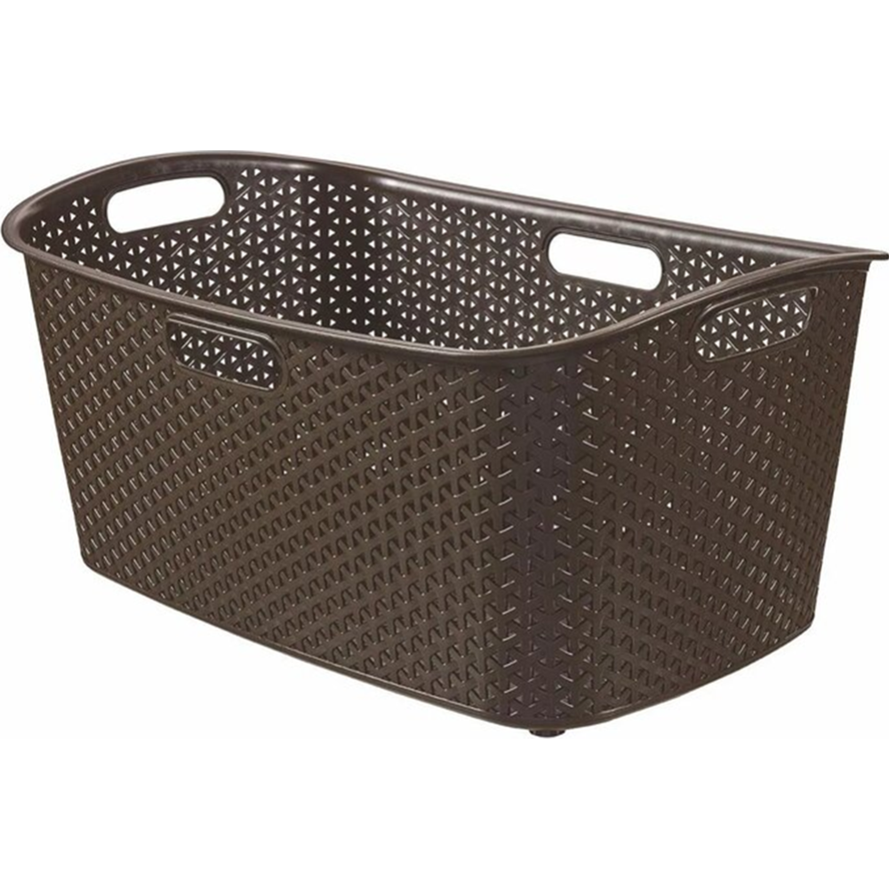 Корзина для белья «Curver» Laundry basket, темно коричневый, 47 л