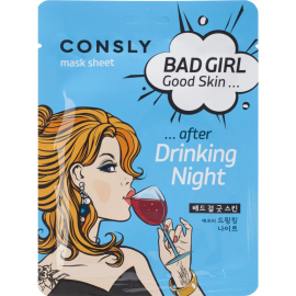 Маска для лица «Consly» Bad Girl - Good Skin, после вечеринки, 23 мл