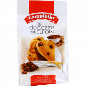 Пе­че­нье «Campiello» пе­соч­ное с ку­соч­ка­ми шо­ко­ла­да, 350 г