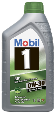 Масло моторное для л/а; Mobil 1 ESP 0w30 1л