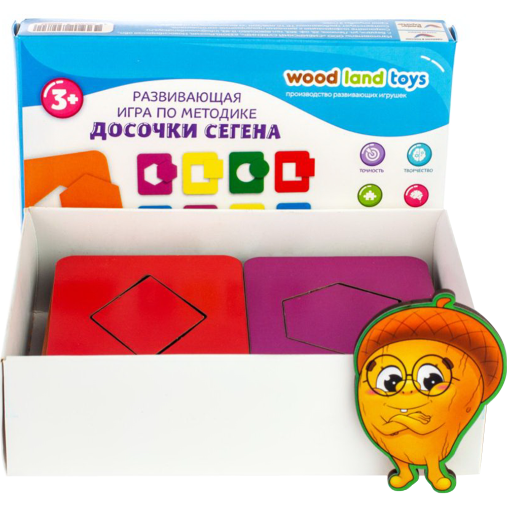 Развивающая игрушка «WoodLand Toys» Доски Сегена, 068101